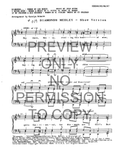 019 Medley - Diamonds - Show Version — sheet music preview, arranged by Carolyn Schmidt