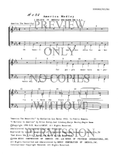 038 Medley - God Bless The U.S.A. — sheet music preview, arranged by Mary K. Coffman