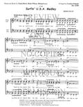 166 Medley - Surfin' Usa — sheet music preview, arranged by Carolyn Schmidt