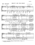 Beauty And The Beast — sheet music preview, arranged by Betty Grant