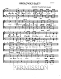 Broadway Baby — sheet music preview, arranged by Bev Sellers
