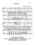 Butter — sheet music preview, arranged by Jerilee Inghram