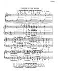 Candle On The Water — sheet music preview, arranged by Connie Nickel