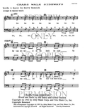 Crabs Walk Sideways — sheet music preview, arranged by Charlene Yazurlo