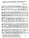 Down At The Twist And Shout — sheet music preview, arranged by Barbara McNeill