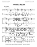 Friend Like Me — sheet music preview, arranged by Carolyn Schmidt