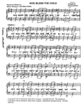 God Bless The Child — sheet music preview, arranged by Barbara McNeill