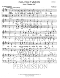 Hail Holy Queen — sheet music preview, arranged by Sharon Vitkovsky