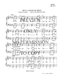 He's A Cousin Of Mine — sheet music preview, arranged by Connie Nickel
