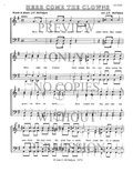 Here Come The Clowns — sheet music preview, arranged by Jean McFadyen