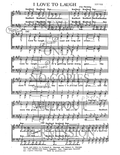 I Love To Laugh — sheet music preview, arranged by Jim Massey