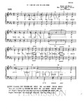 If I Had My Life To Live Over — sheet music preview, arranged by Mary K. Coffman