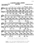 It Was Almost Like A Song — sheet music preview, arranged by Kay Bromert