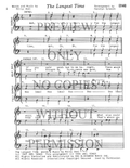 The Longest Time (Bass Solo + 4 Parts) — sheet music preview, arranged by Carolyn Schmidt