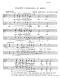 Lullabye — sheet music preview, arranged by Cheryl Suhr