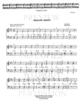 Moscow Nights — sheet music preview, arranged by Marge Bailey