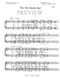 The Old Maids Ball — sheet music preview, arranged by Carolyn Schmidt