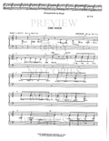 One Voice — sheet music preview, arranged by Marge Bailey