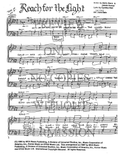 Reach For The Light — sheet music preview, arranged by June Dale