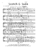 Scotch And Soda — sheet music preview, arranged by Carolyn Healey