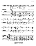 Send Me The Pillow You Dream On — sheet music preview, arranged by Betty Steele