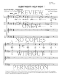 Silent Night! Holy Night! — sheet music preview, arranged by Avis Fellows