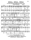 Still, Still, Still — sheet music preview, arranged by Kay Bromert