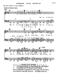 Thank You World — sheet music preview, arranged by Charlene Yazurlo