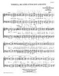 There'll Be Jubilation Bye And Bye — sheet music preview, arranged by Diana Franceschi
