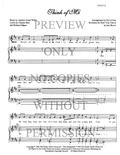 Think Of Me — sheet music preview, arranged by Pat LeVezu