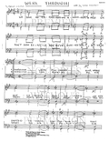 We're Through — sheet music preview, arranged by Gene Cokeroft