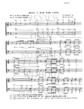 What I Did For Love — sheet music preview, arranged by Marsha Zwicker