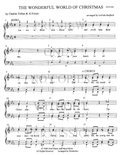 The Wonderful World Of Christmas — sheet music preview, arranged by LaVeda Redfield