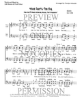 Your Feet's Too Big — sheet music preview, arranged by Carolyn Schmidt