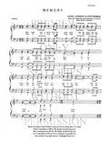 Memory — sheet music preview, arranged by Sonny Steffan