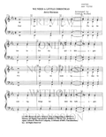 We Need A Little Christmas — sheet music preview, arranged by Connie Nickel