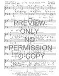 It's Your Song — sheet music preview, arranged by Kim Andrews