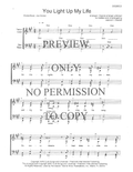 You Light Up My Life — sheet music preview, arranged by Joanne Dockrell