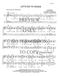Let's Go To Vegas — sheet music preview, arranged by Norma Andersen