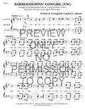 YW - Barbershoppin' Cowgirl — sheet music preview, arranged by Carolyn Johnson