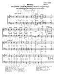 274 Medley - I'm Gonna Lock — sheet music preview, arranged by Marsha Zwicker