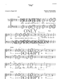 He — sheet music preview, arranged by Margaret Swift
