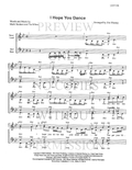 I Hope You Dance — sheet music preview, arranged by Jim Massey