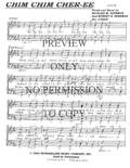 Chim Chim Cher-Ee — sheet music preview, arranged by June Dale