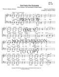 God Help The Outcasts — sheet music preview, arranged by Marsha Zwicker
