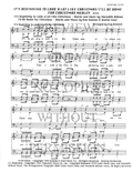 I'll Be Home For Christmas- Medley #288 — sheet music preview, arranged by Kay Bromert