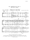 You Dropped Me Like A Red Hot Penny — sheet music preview, arranged by Sharon Holmes