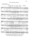 A Marshmallow World — sheet music preview, arranged by Mary Santomeno