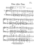 Time After Time — sheet music preview, arranged by Joan Adler