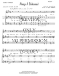 Always A Bridesmaid — sheet music preview, arranged by David Wallace